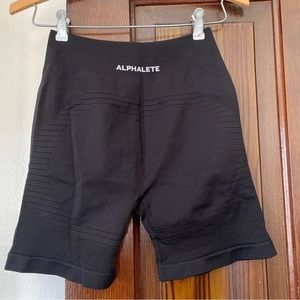Black Alphalete Ozone Shorts